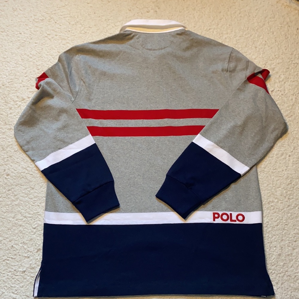 Ralph Lauren Polo shield stadium USA rugby Men’s medium - Picture 5 of 8